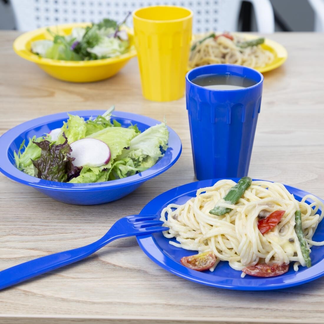 Kristallon Polycarbonate Plates Blue 172mm