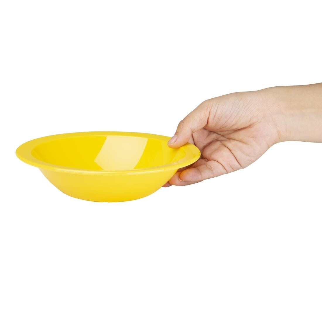 Kristallon Polycarbonate Bowls Yellow 172mm