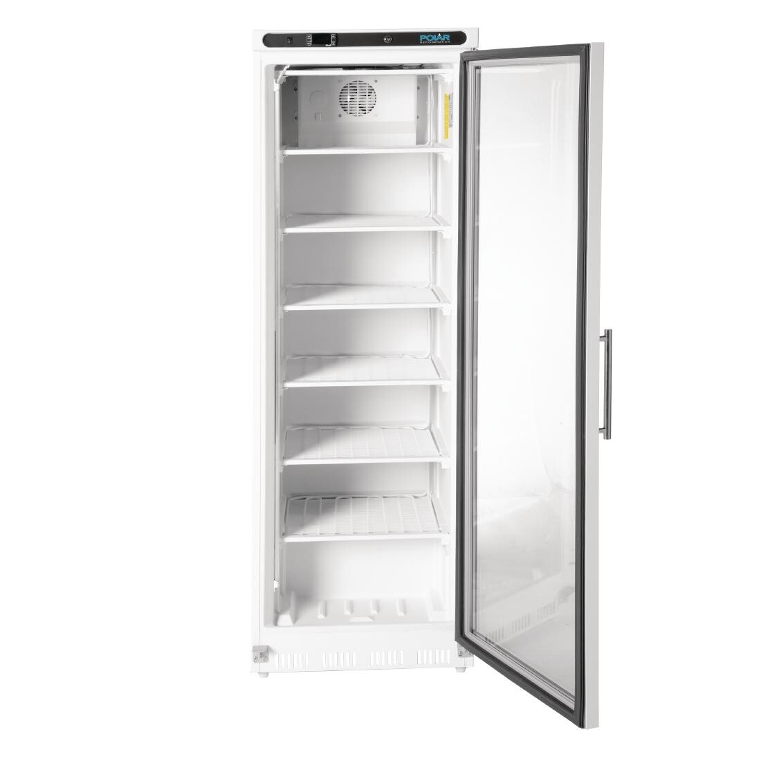 Polar Glass Door Display Freezer 365Ltr