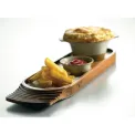 Churchill Single Handled Medium Wooden Trays 355mm