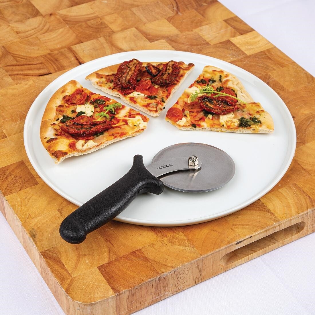 Olympia Whiteware Pizza Plates 330mm