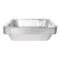 Nisbets Essentials Foil Containers and Lids 250ml (50 Pack) - Image 2