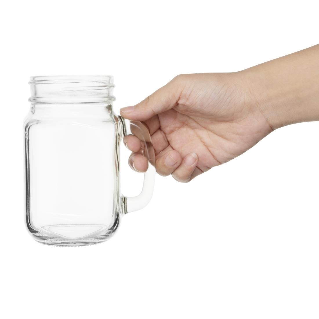 Olympia Handled Jam Jar Glasses