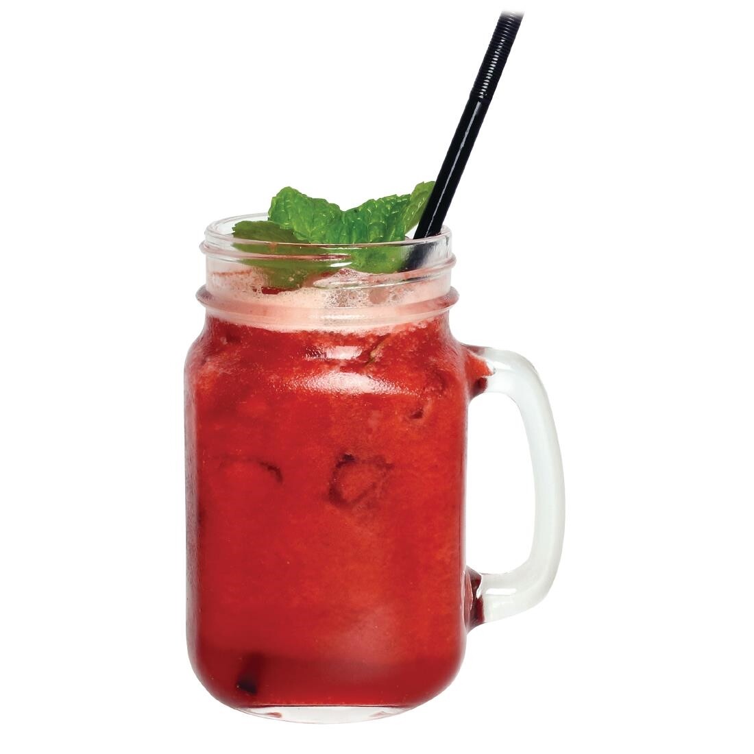 Olympia Handled Jam Jar Glasses