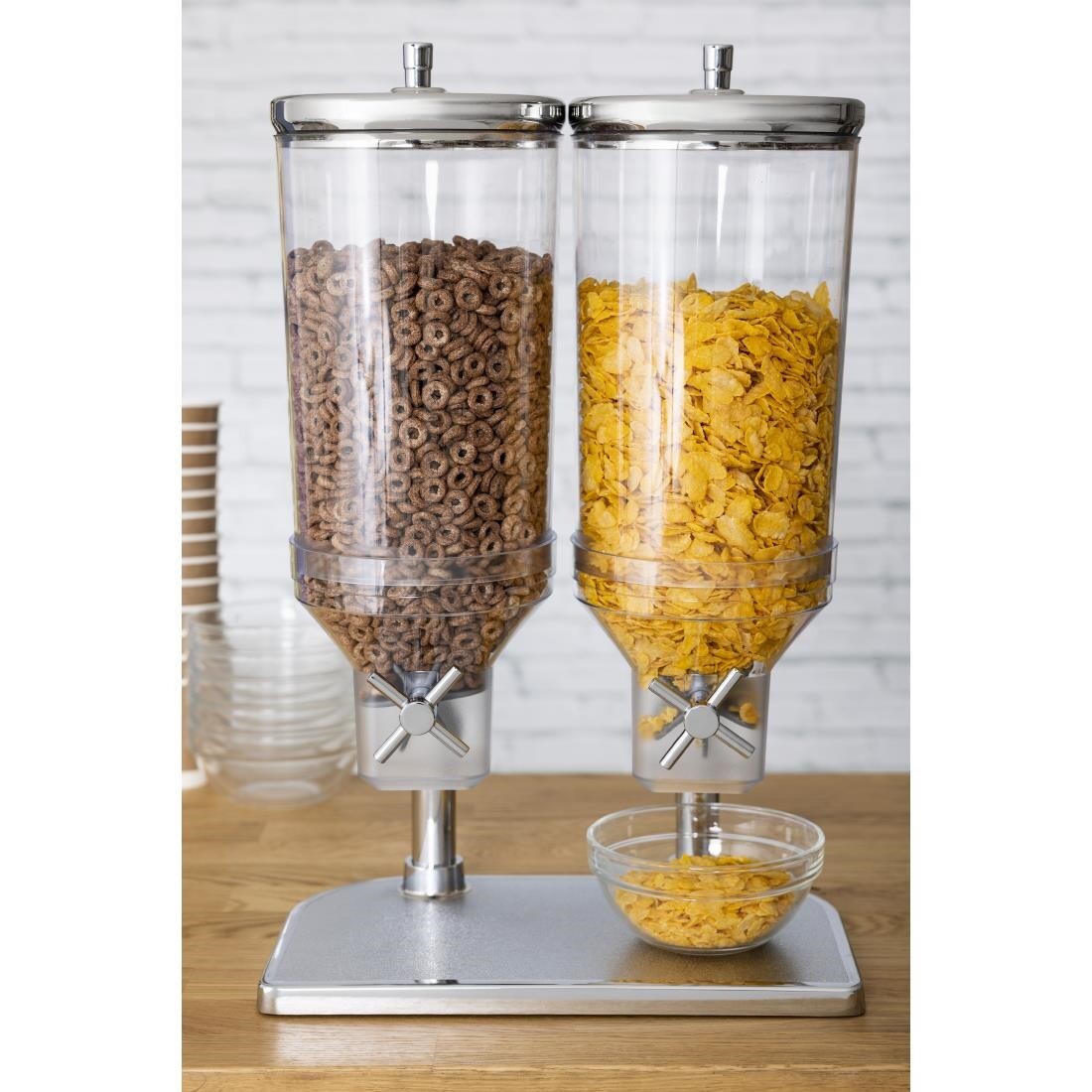 Double Cereal Dispenser