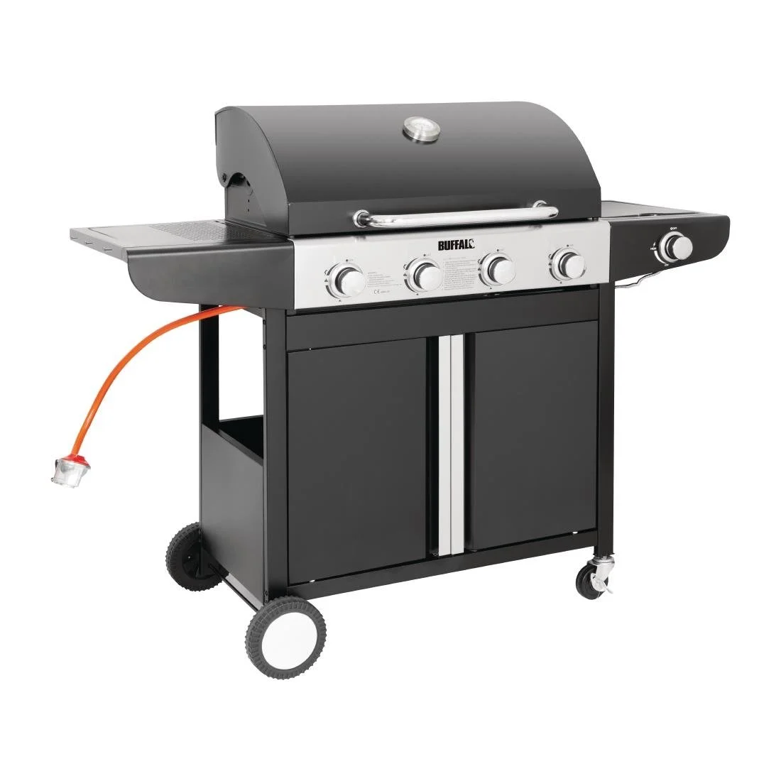 Buffalo 4 Burner Gas Barbecue with Hob - Image 1