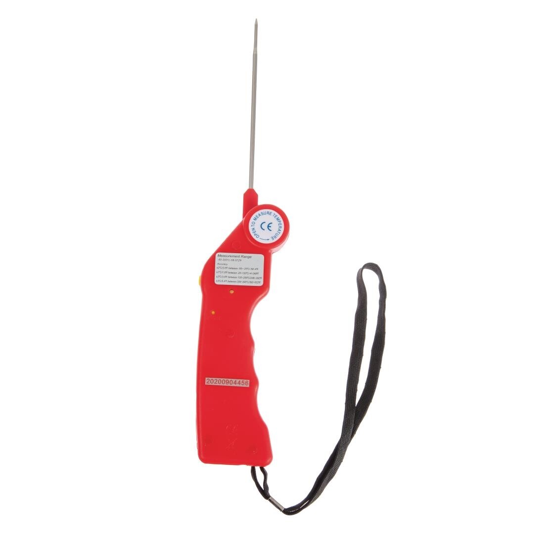 Hygiplas Easytemp Colour Coded Red Thermometer
