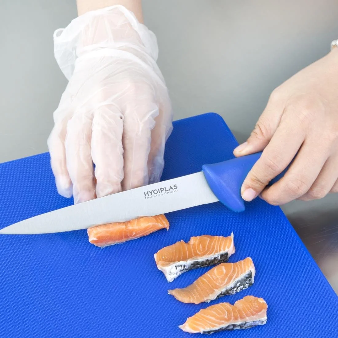 Hygiplas Low Density 7-Piece Chopping Board Set Small 305x229x12mm - Image 4