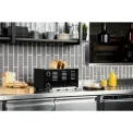 Rowlett Regent 4 Slot Toaster Jet Black with 2x Additional Elements - Image 2