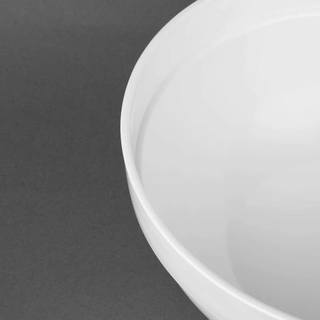 Nisbets Essentials Polypropylene White Mixing Bowl 3Ltr - Image 4
