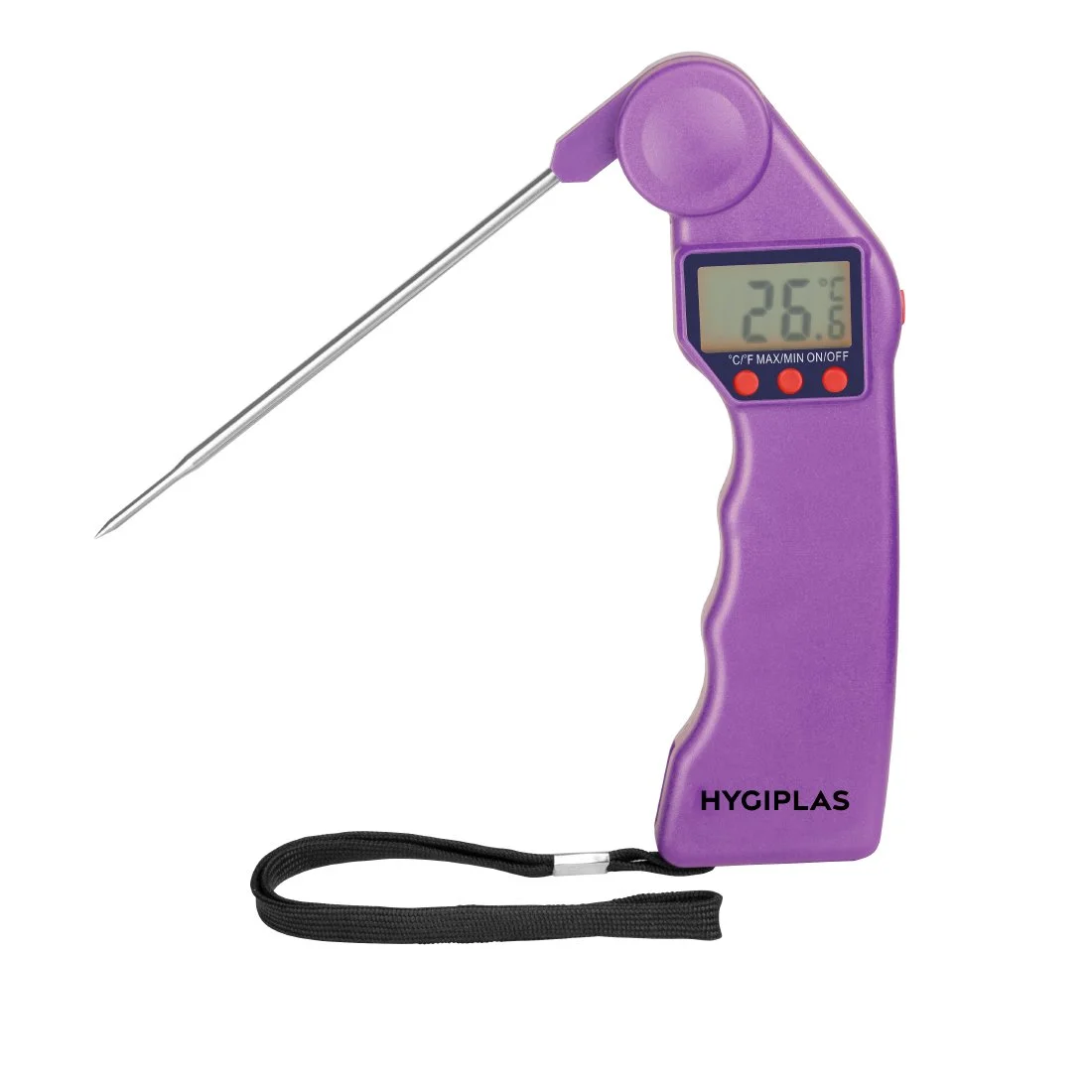 Hygiplas Easytemp Colour Coded Purple Thermometer - Image 1
