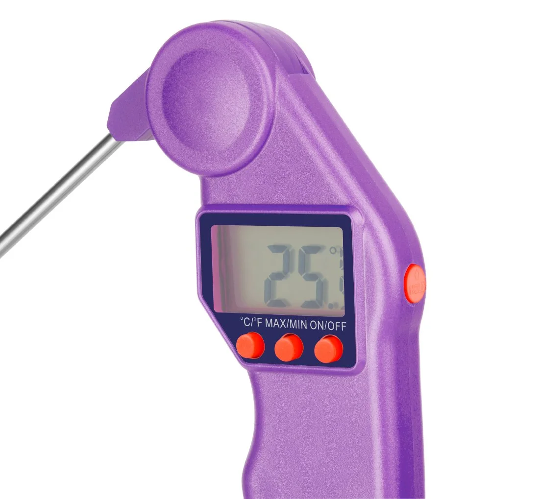 Hygiplas Easytemp Colour Coded Purple Thermometer - Image 3