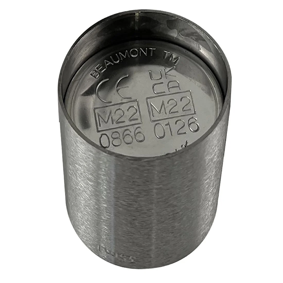 Beaumont Stainless Steel Thimble Measure 100ml - Image 2