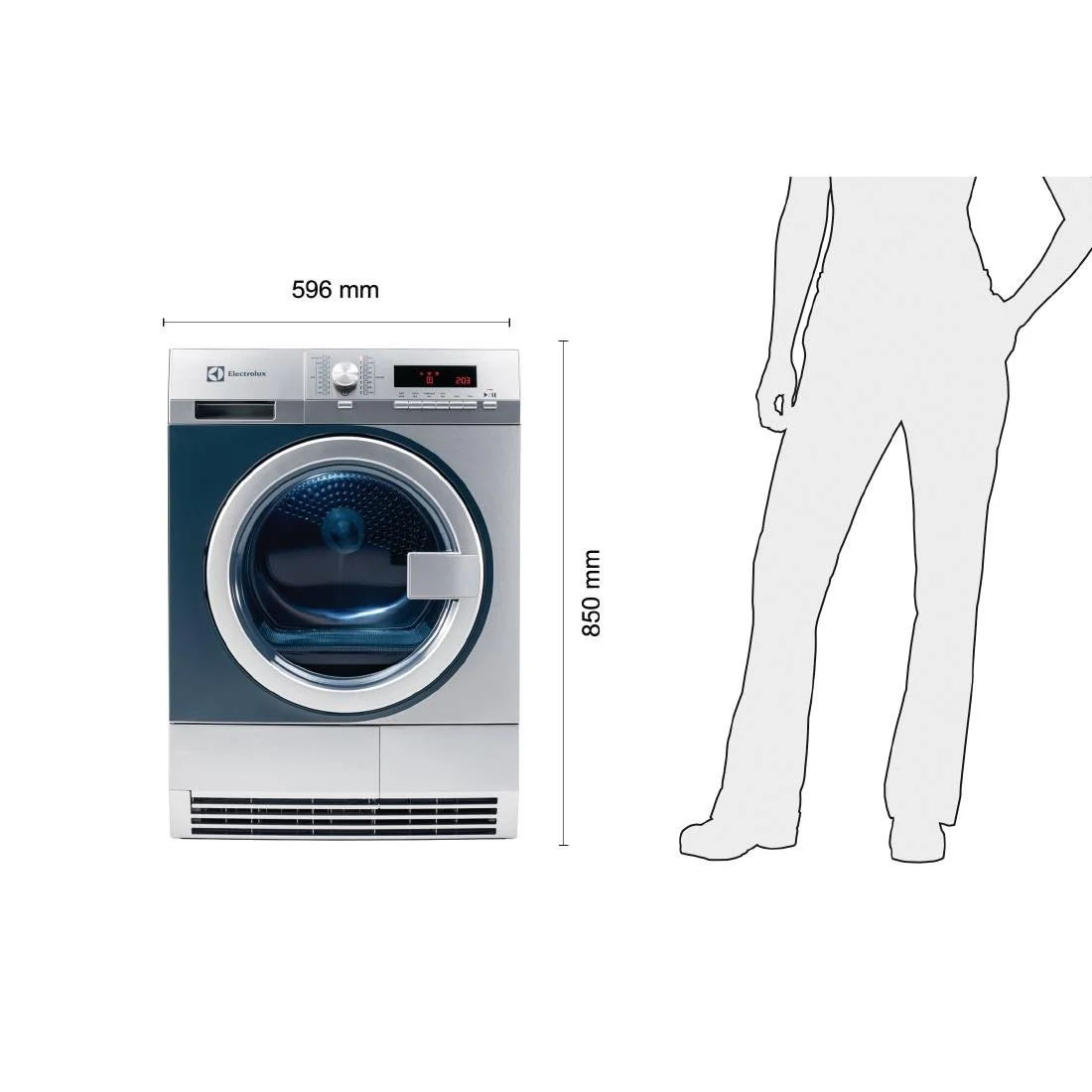 Electrolux myPRO Professional Heat Pump Tumble Dryer 8kg - Image 6