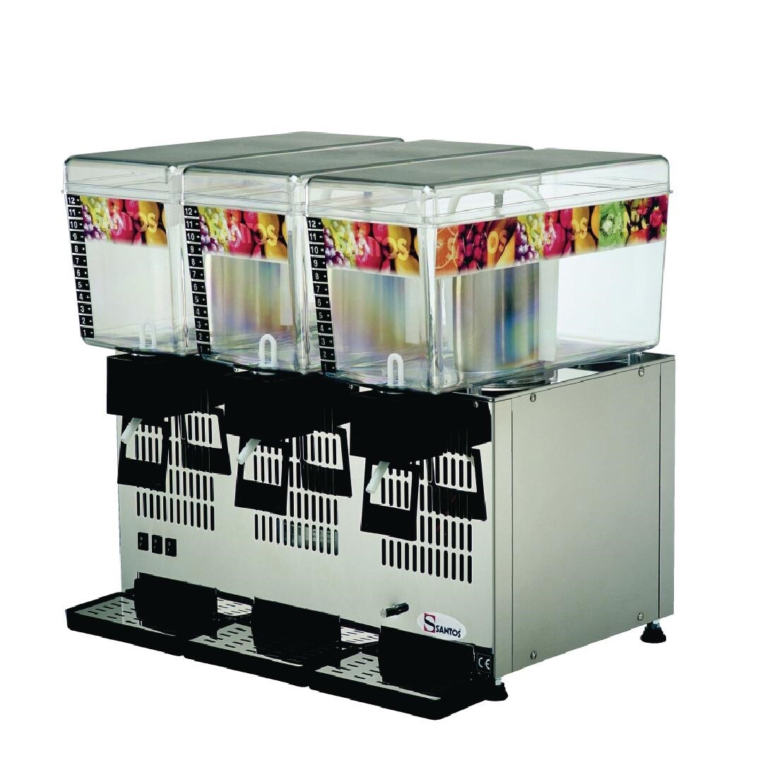 Santos Cold Drink Dispenser 3 Bowls 34-3