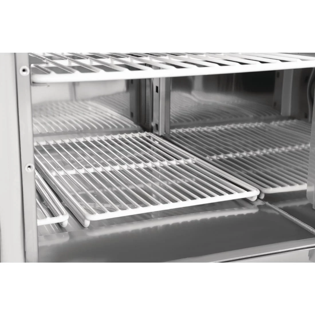 Polar 2 Door Compact Counter Fridge 240Ltr