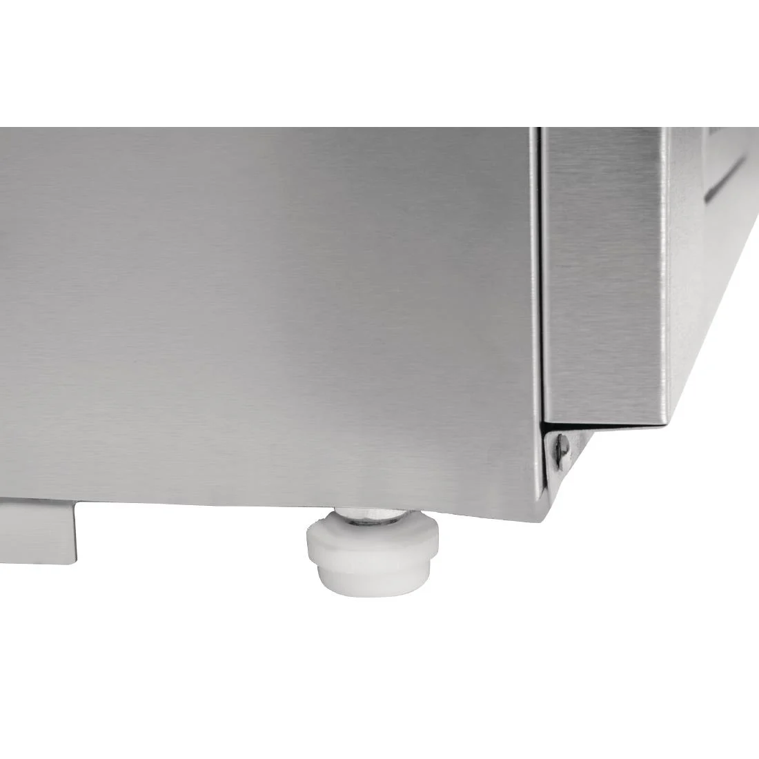 Polar 3 Door Counter Fridge 368Ltr
