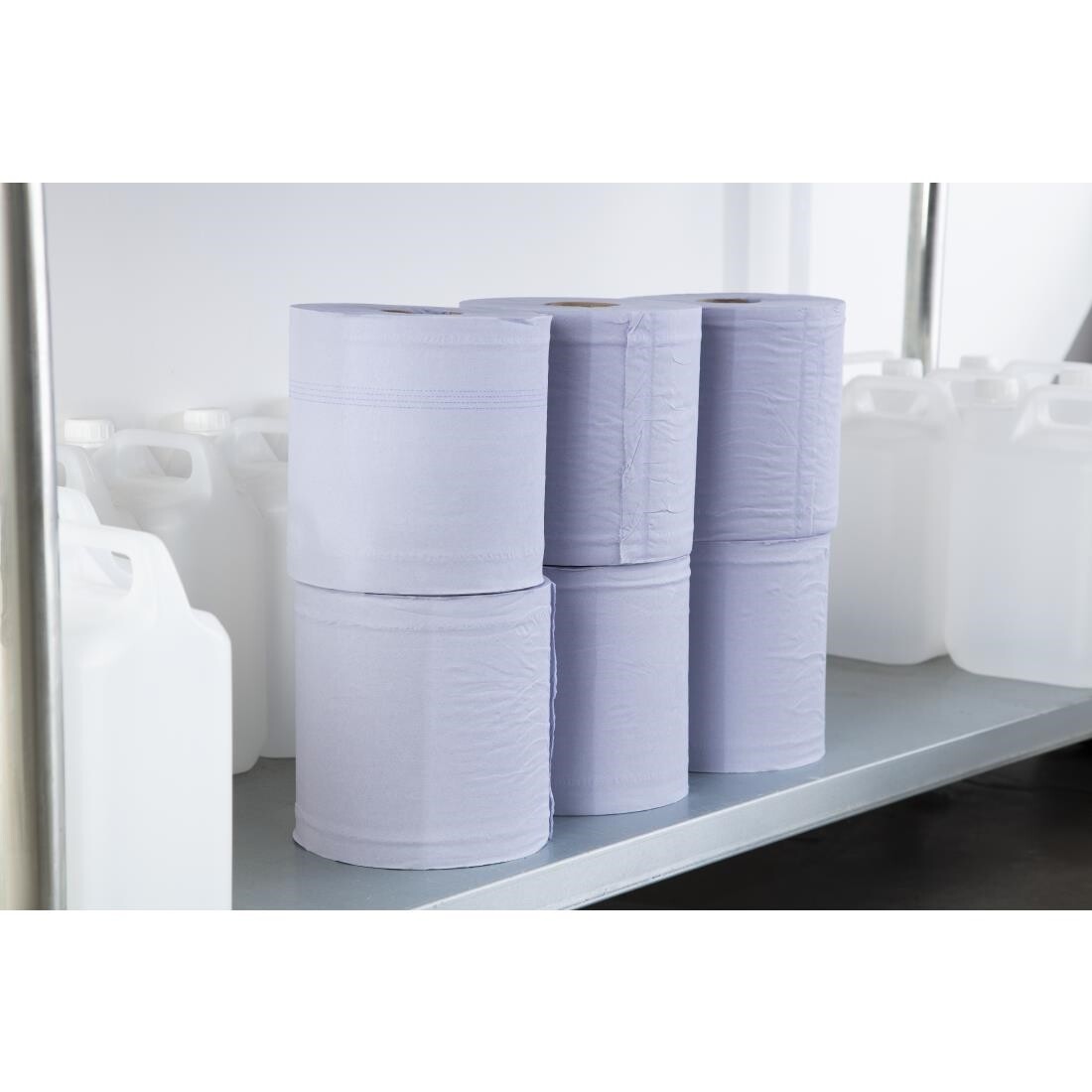 Tork Centrefeed Wiper Dispenser Refill Blue 6 Pack