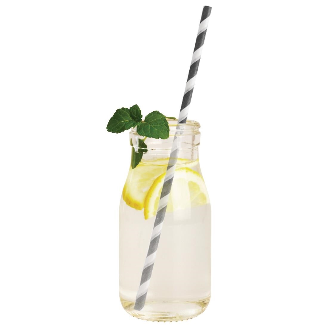 Olympia Glass Milk Bottle 200ml