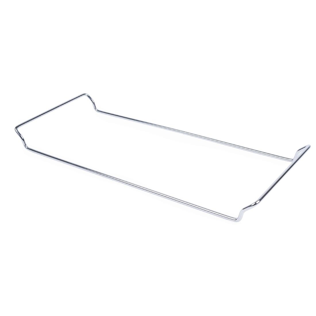 Round Pizza Stone with Metal Serving Rack