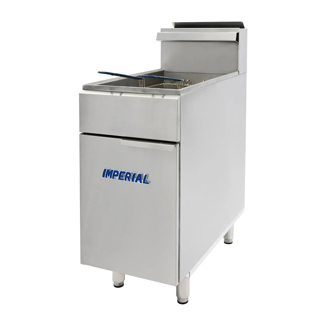 Imperial Propane Gas Single Tank Twin Basket Fryer IFS-40-OP