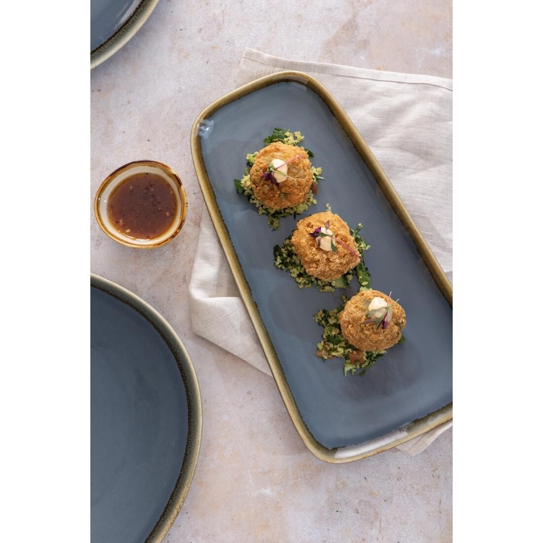 Olympia Kiln Platter Ocean 295mm