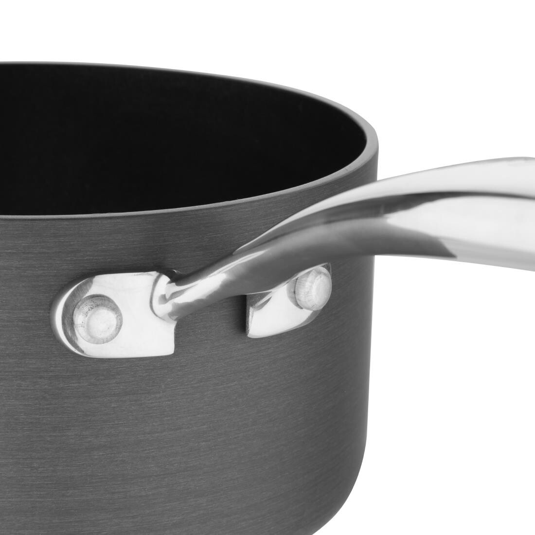 Vogue Annodised Aluminium Non Stick Sauce Pan 160mm