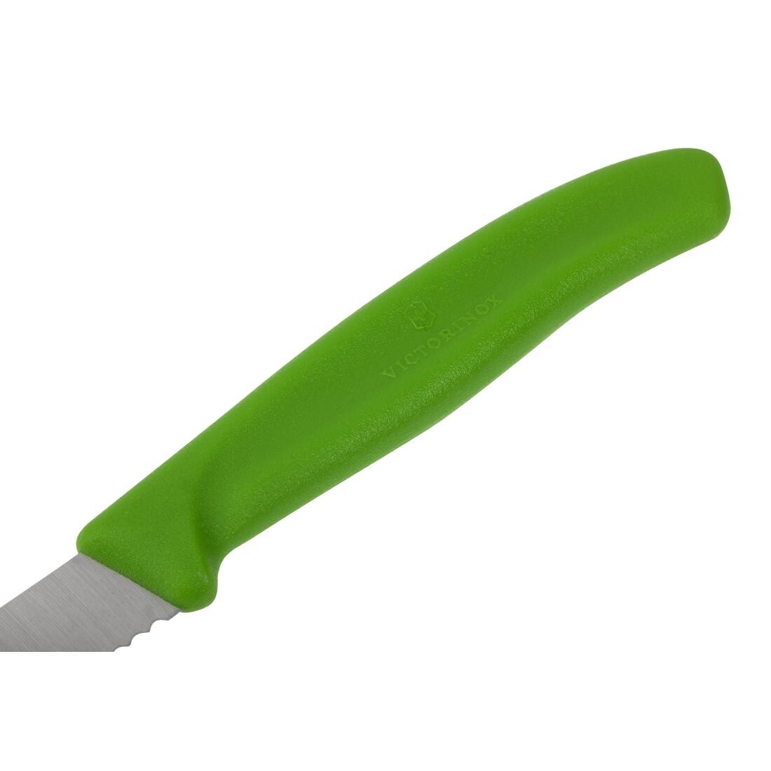 Victorinox Paring Knife Serrated Green 8cm