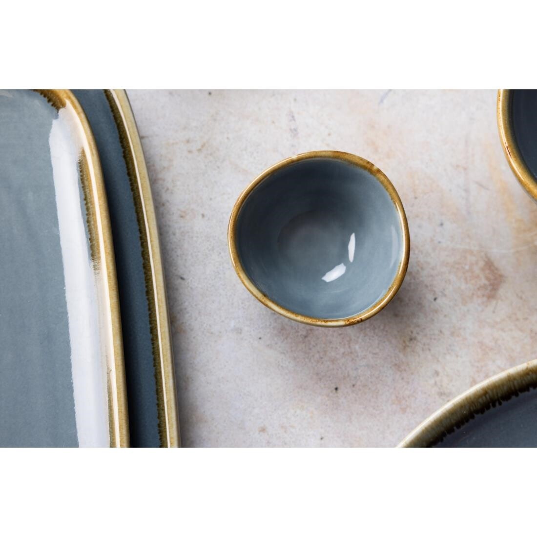 Olympia Kiln Dipping Pot Ocean 70mm