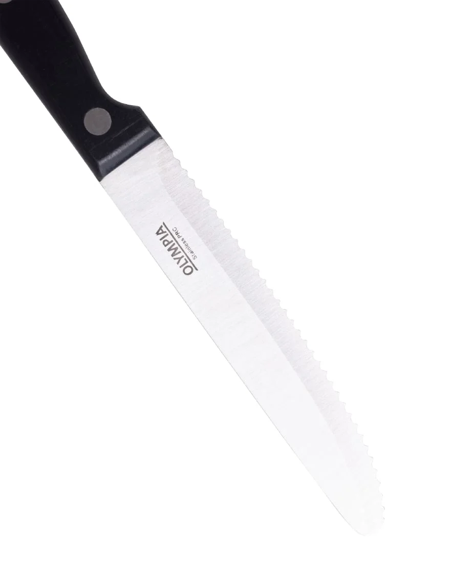 Olympia Rounded Steak Knife Black (12 Pack) - Image 6
