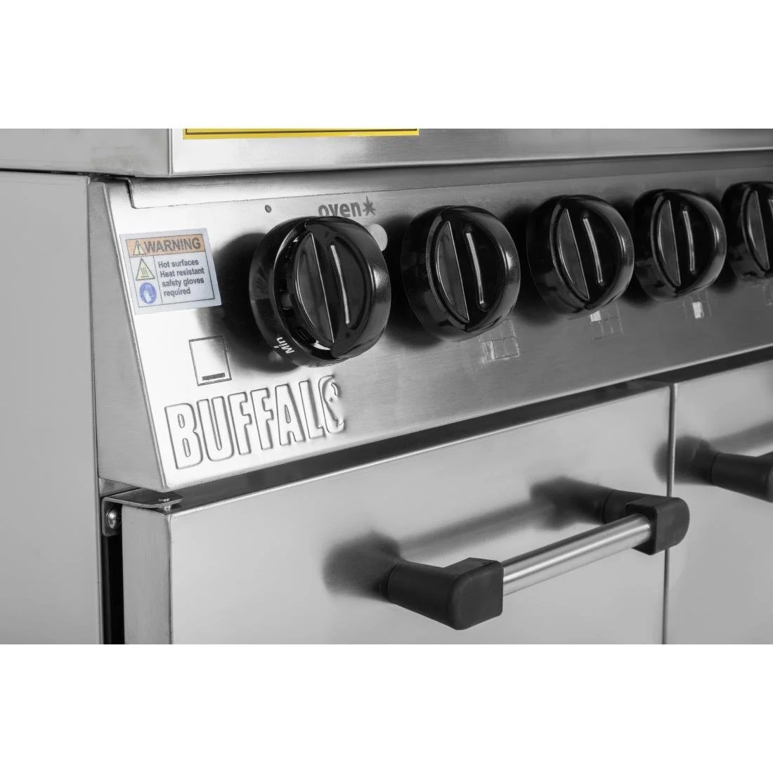 Buffalo 6 Burner Oven Range - Image 8