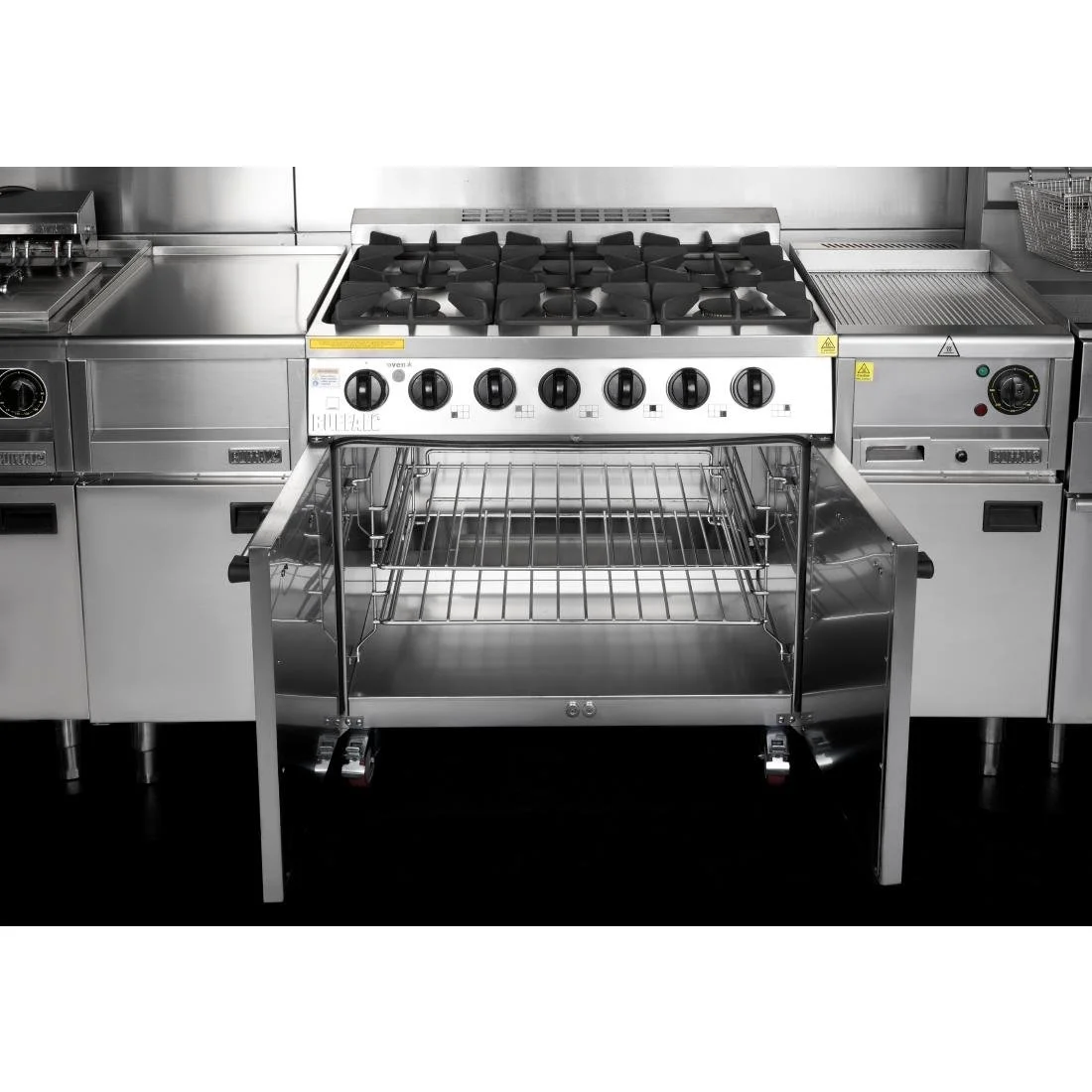 Buffalo 6 Burner Oven Range - Image 13