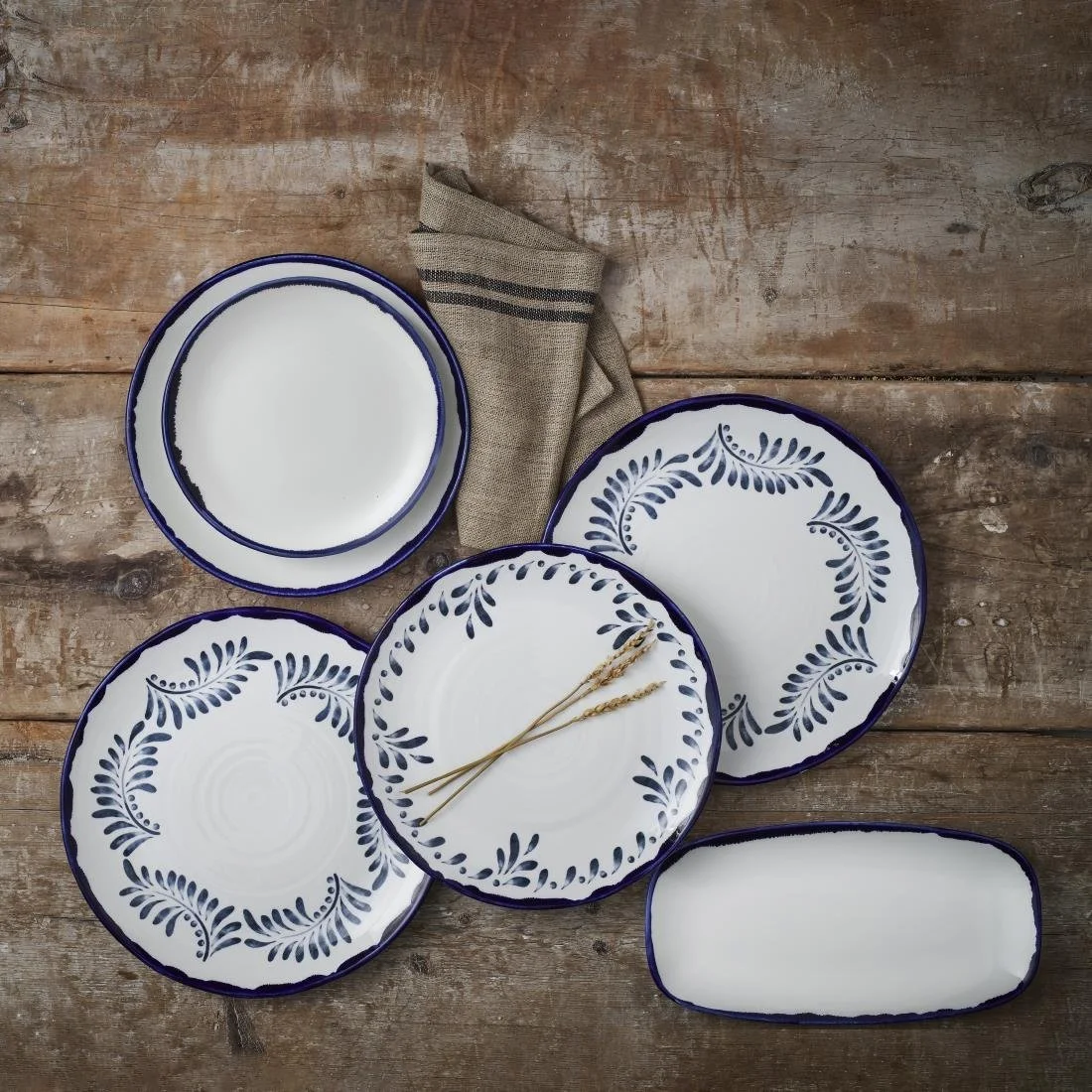 Dudson Harvest Mediterranean Organic Coupe Plates 11.4 inch (12 Pack) - Image 4