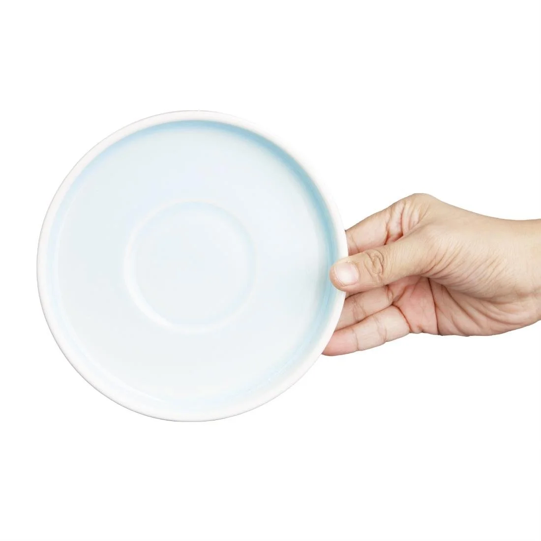 Olympia Fondant Saucers Aqua 155mm (6 Pack) - Image 6