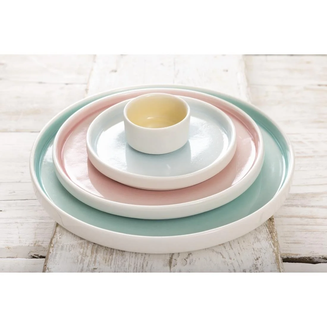 Olympia Fondant Plates Lemon 215mm (6 Pack) - Image 7
