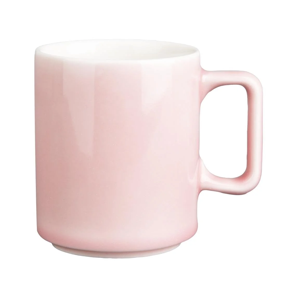 Olympia Fondant Mugs Pink 340ml (6 Pack) - Image 1