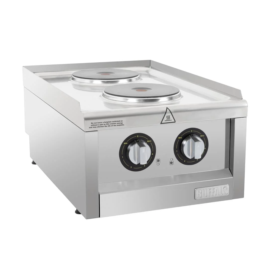 Buffalo 600 Series 2 Ring Electric Hob - Image 1