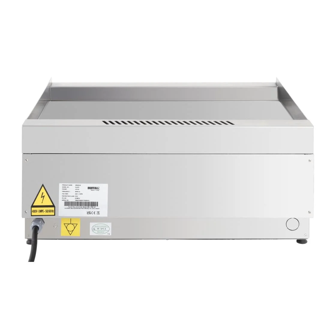 Buffalo 600 Series Dual Zone Electric Griddle 600mm - Image 9
