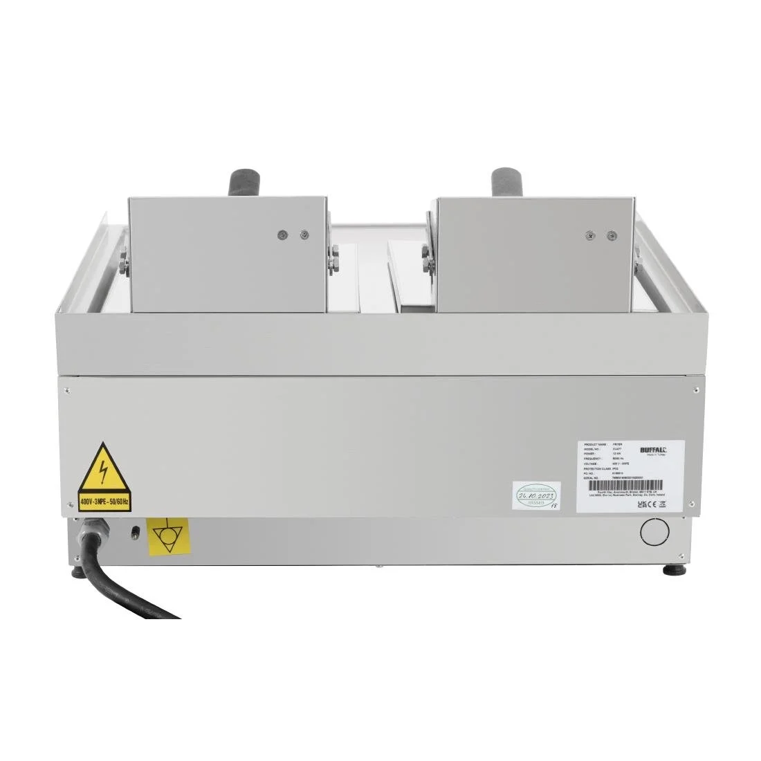 Buffalo 600 Series Countertop Electric Fryer 2x 8Ltr - Image 6