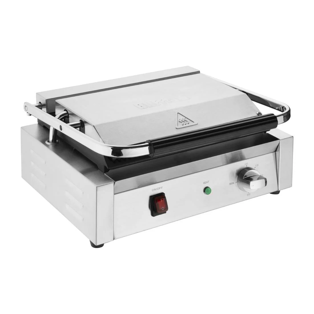 Buffalo Bistro Large Ribbed Contact Grill - Image 1