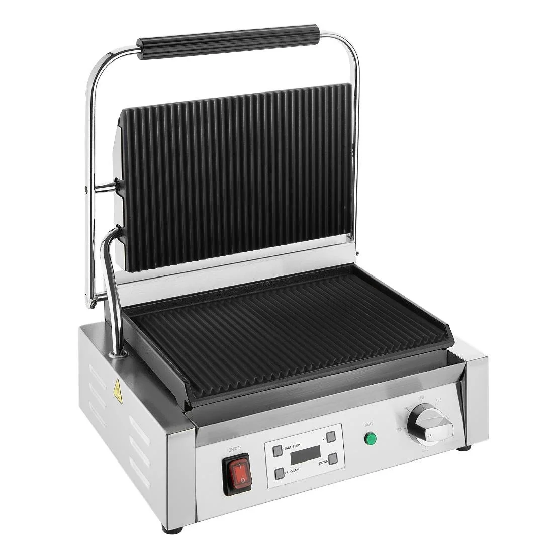 Buffalo Extra Large Contact Grill Ribbed Plate - Image 4