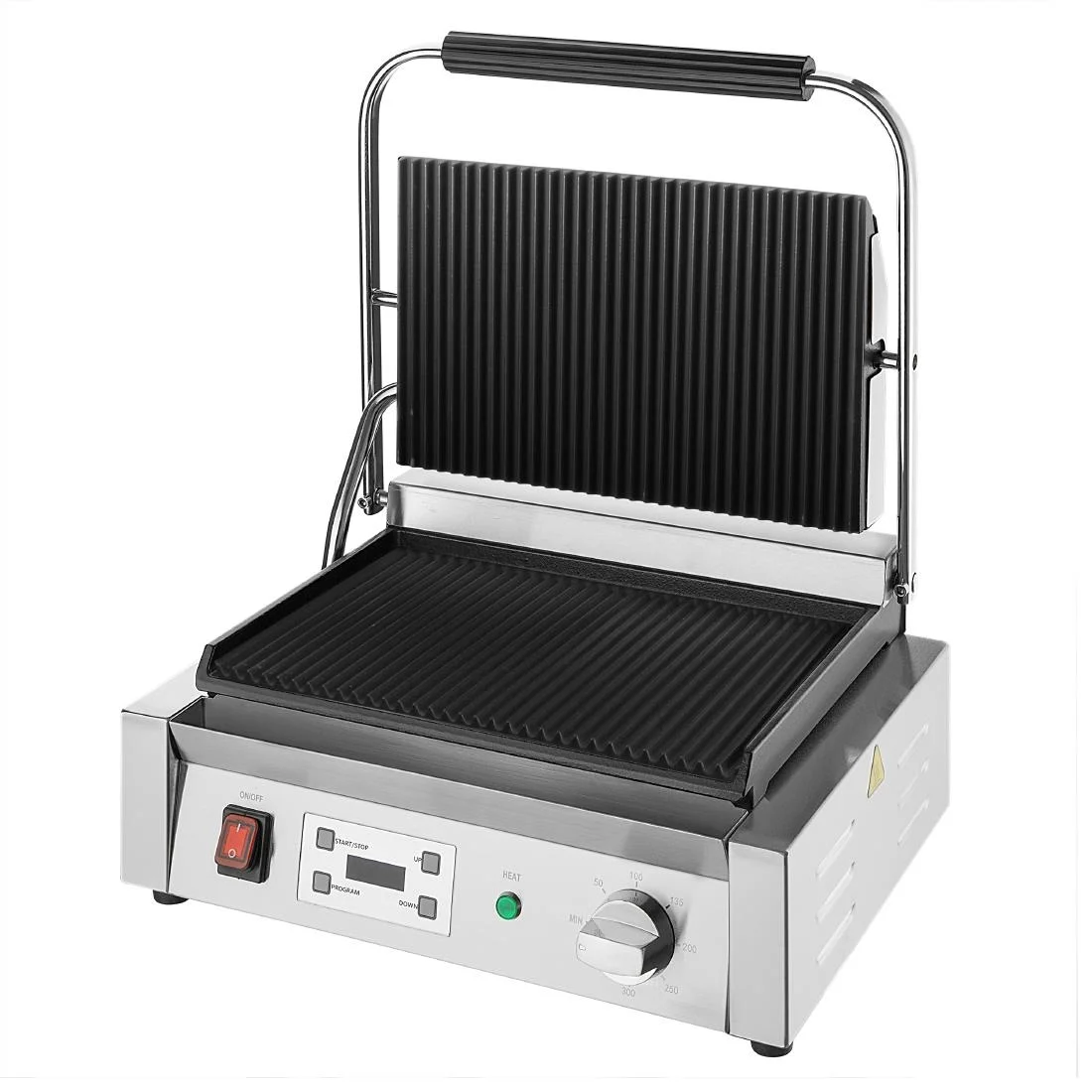 Buffalo Extra Large Contact Grill Ribbed Plate - Image 5