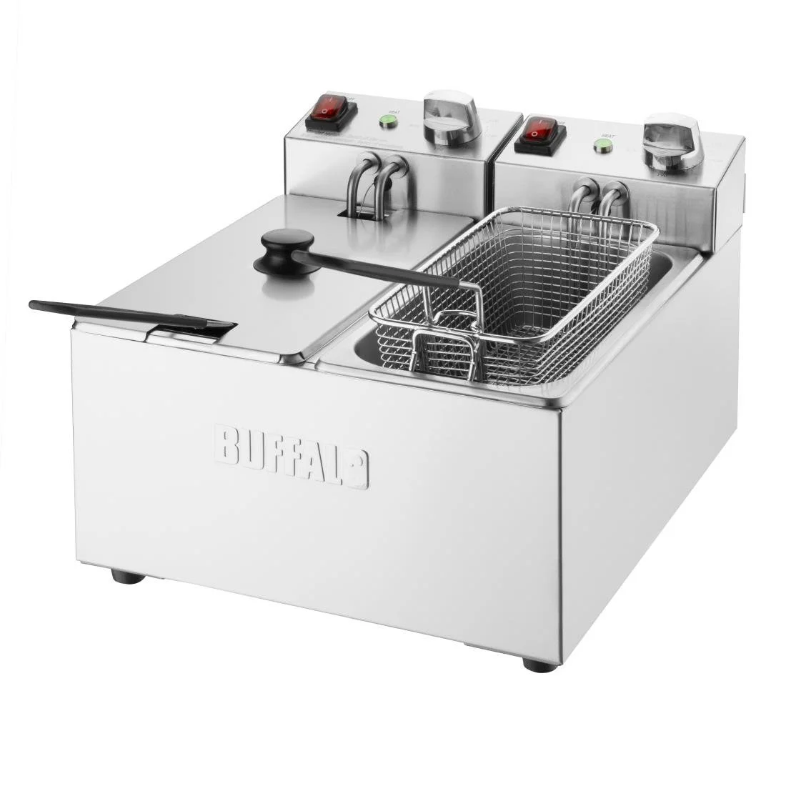Buffalo Countertop Electric Fryer 2x3Ltr - Image 6