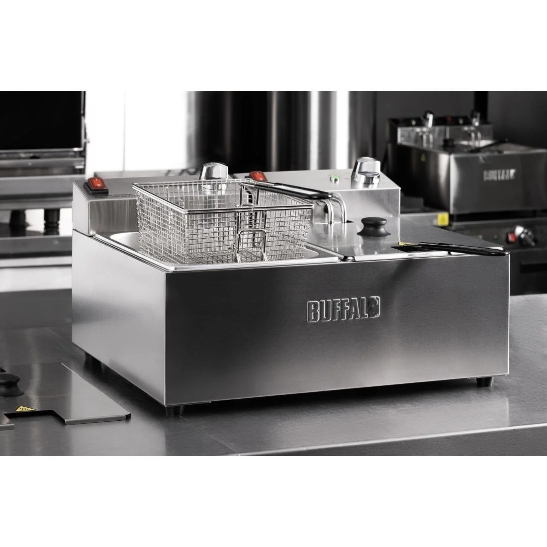 Buffalo Countertop Electric Fryer 2x5Ltr - Image 9