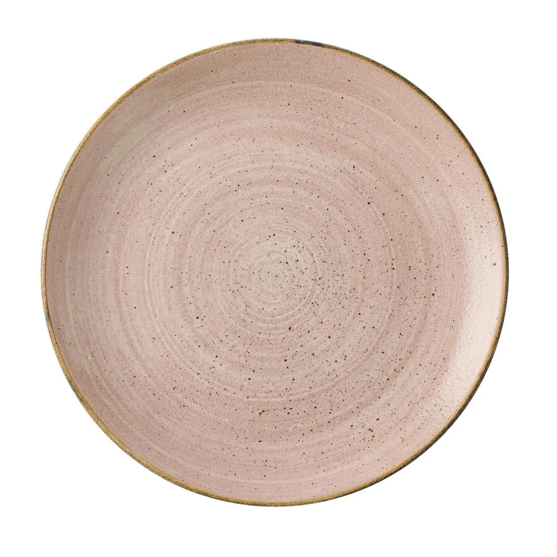 Churchill Stonecast Raw Terracotta Evolve Coupe Plates 260mm (12 Pack) - Image 1