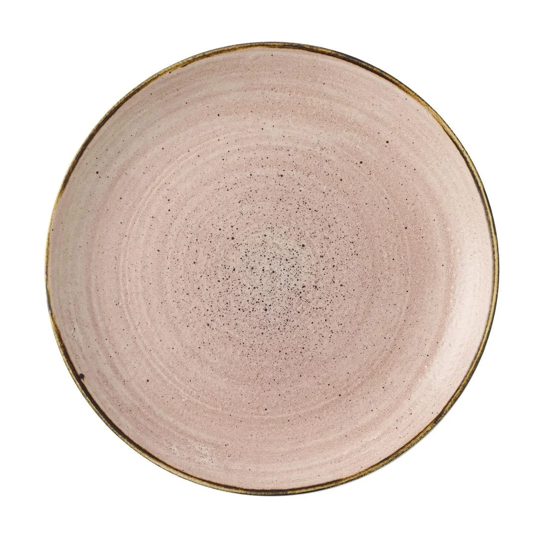 Churchill Stonecast Raw Terracotta Evolve Coupe Plates 220mm (12 Pack) - Image 1