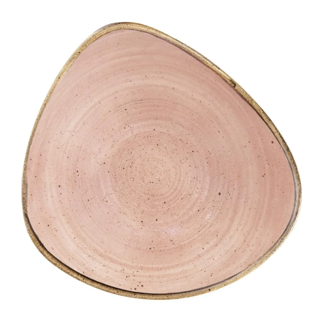 Churchill Stonecast Raw Terracotta Lotus Bowls 235mm (12 Pack) - Image 1