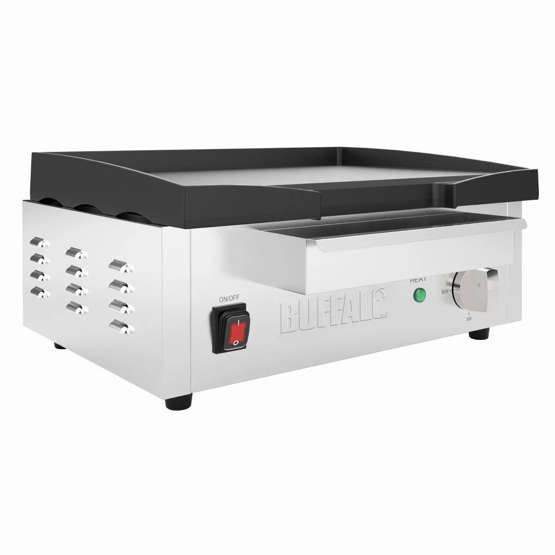 Buffalo Cast Iron Countertop Griddle 2.8kW - Image 1