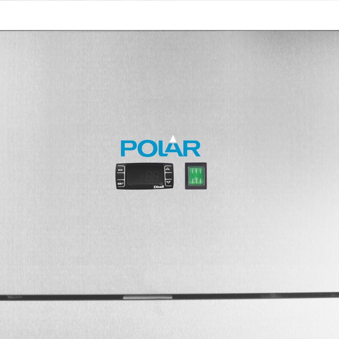 Polar Upright Double Stable Door Gastro Refrigerator 1200Ltr