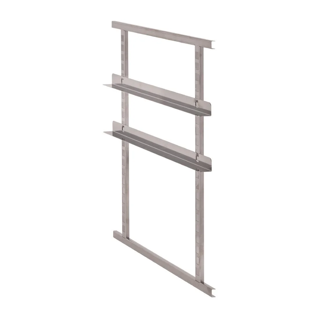 Cambro Kit of 2 Stainless Steel Rails for Cam GoBoxes - Image 1